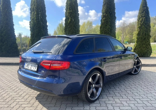Audi A4 cena 42800 przebieg: 248500, rok produkcji 2012 z Malbork małe 106